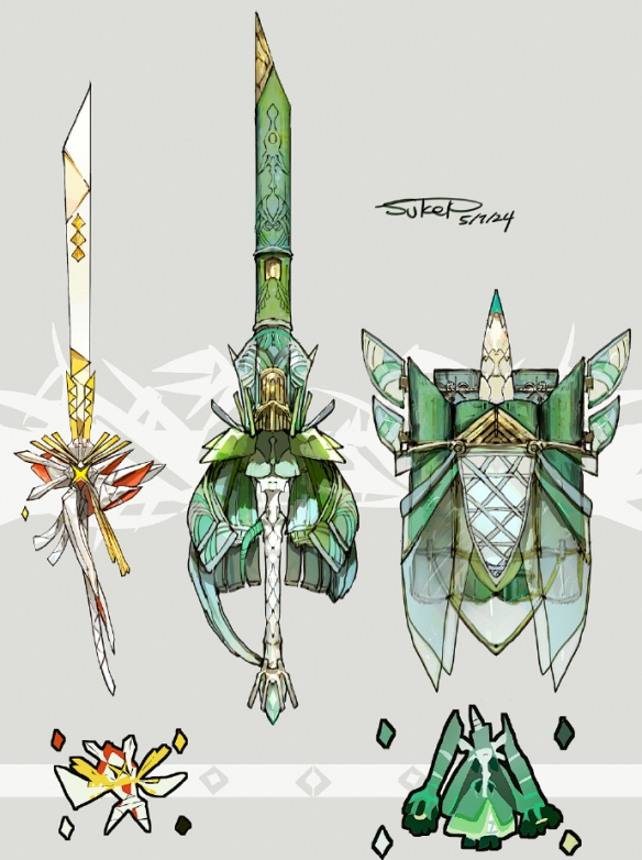 推特用户MonsterOfSukeP分享“宝可梦武器化设计”！