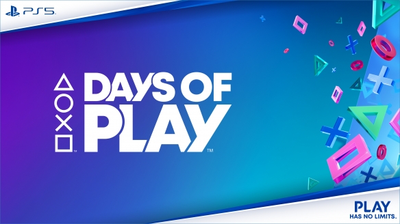 索尼今日宣布Days of Play活动回归，将于6月12日截止