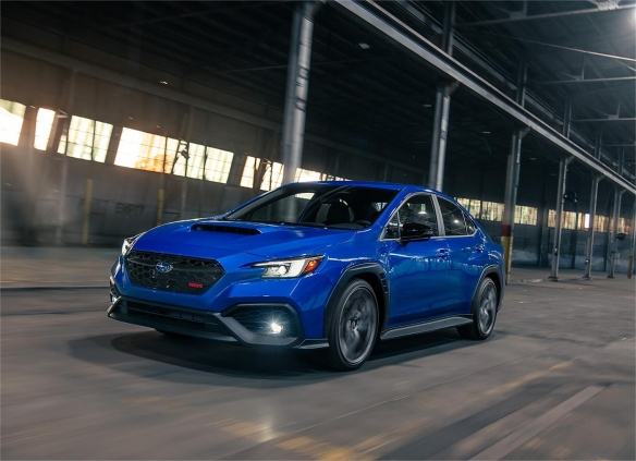 斯巴鲁WRX tS车型官方图片发布 STI部门精心打造