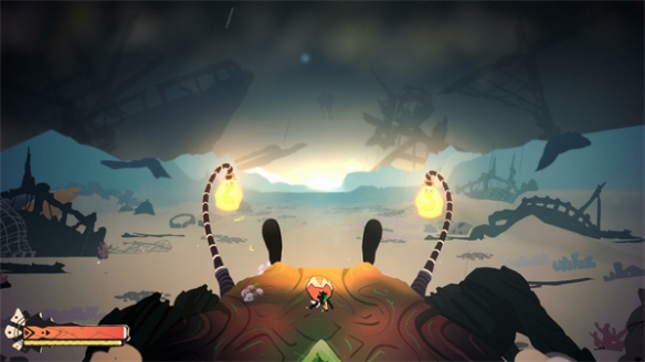 手绘风横板过关游戏《AVA and the Half-World》发布