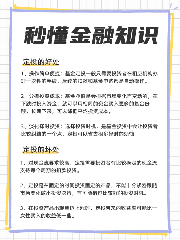 做定投的好处和坏处，什么人适合定投(定投适合哪些人群)