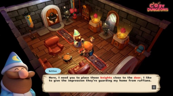 冒险/室内设计游戏《Cozy Dungeons》Steam页面上线