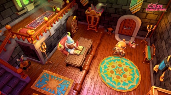 冒险/室内设计游戏《Cozy Dungeons》Steam页面上线