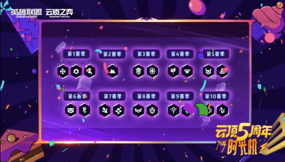 《英雄联盟：云顶之弈》5周年庆福利派对开启