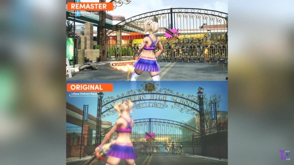 《电锯糖心RePOP》预告对比原版 光效、建模更佳！