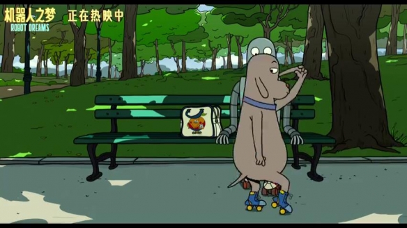 《机器人之梦》新片段 小狗和机器人欢快共舞画面动人