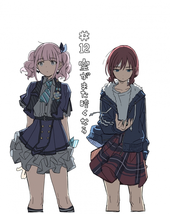 《GIRLS BAND CRY》角色设计「手島nari」插画展示