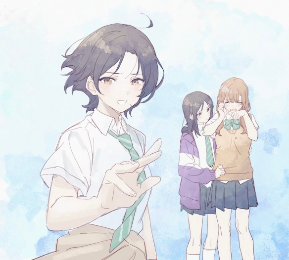 《GIRLS BAND CRY》角色设计「手島nari」插画展示