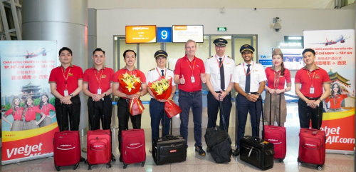 越捷航空开通西安至越南最大城市胡志明市的直达航线 为旅客前往东南亚提供便利