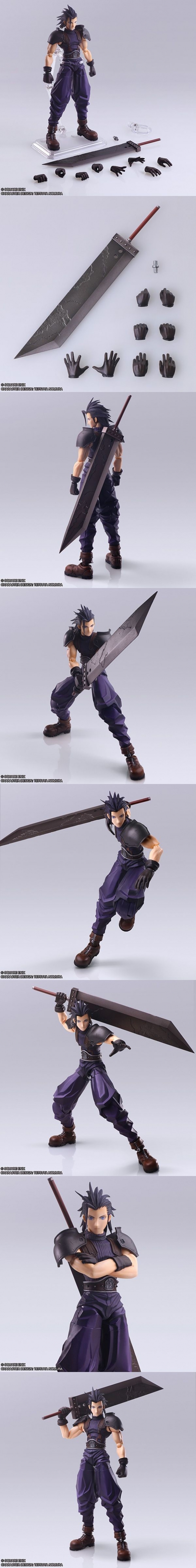 SE《FF7》主题角色手办 爱丽丝、扎克斯、克劳德等！