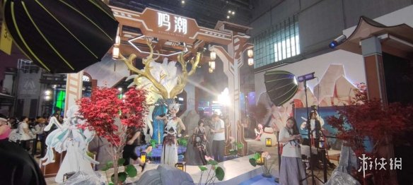 BW2024：《鸣潮》线下展会一览美如画的中国风赏心悦目