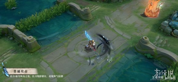 《王者荣耀》夏侯惇水墨武侠皮肤“霜北刀”演示公开
