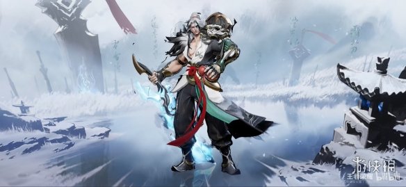 《王者荣耀》夏侯惇水墨武侠皮肤“霜北刀”演示公开