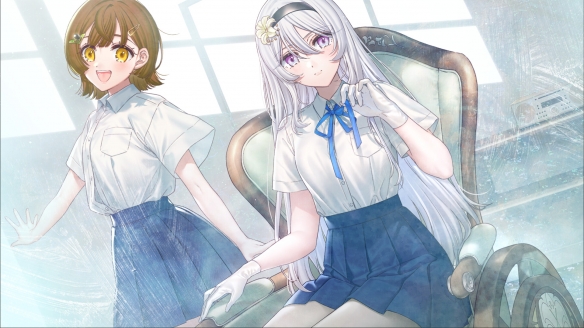 日式恋爱冒险《丽露娅与夏夏的纯白谎言》登陆Steam