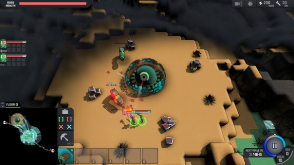 即时战略游戏《方块战略》现已在Steam平台推出试玩Demo