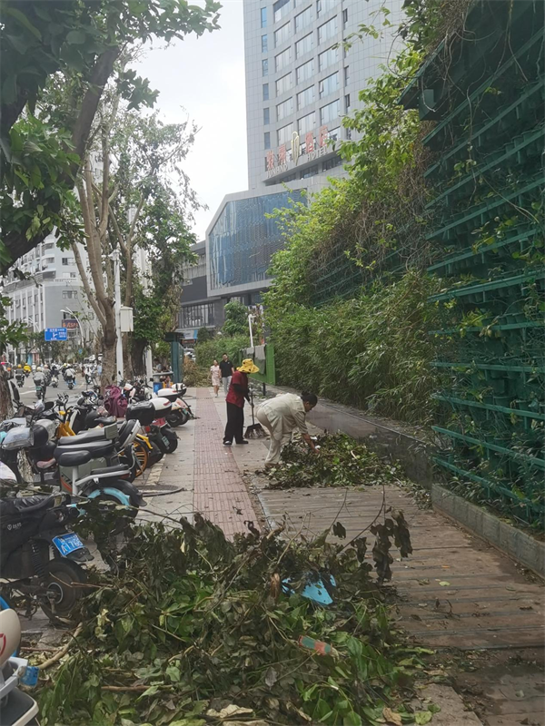 上邦百汇城：台风“摩羯”过后的安全与重建，尽显企业担当