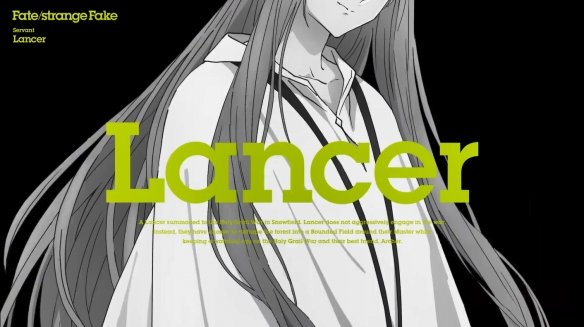《Fate/strange Fake》TV动画角色PV 人设图公开！