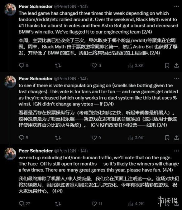 投票事件迎来后续！蝙蝠侠承诺不打你了该回家了IGN