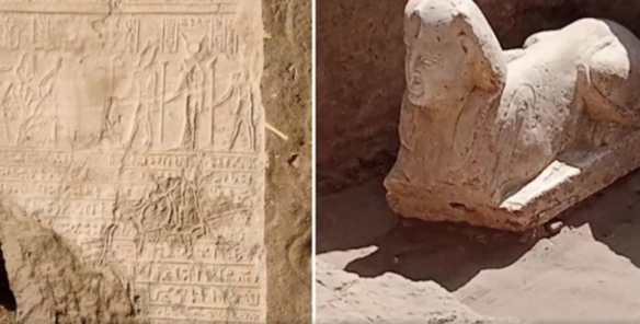 2000年前罗马皇帝的大手办？埃及出土迷你狮身人面像
