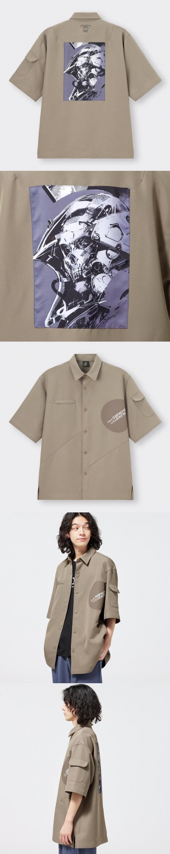 GU宣布与小岛工作室联动！推出衬衫等服饰 3月发售