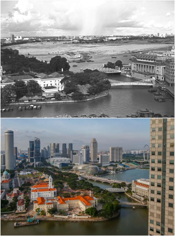 这些城市100年间的今昔对比照 变化的令人瞠目结舌！