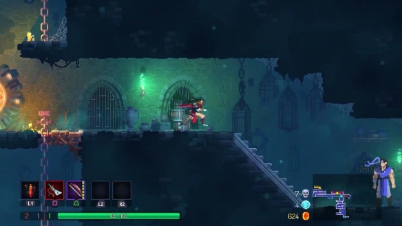 《死亡细胞》DLC15分钟实机：一座神秘城堡悄然耸立！