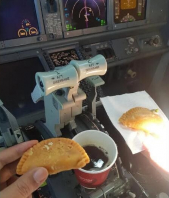 印度飞行员在驾驶舱控制面板放咖啡：引印航空界震怒