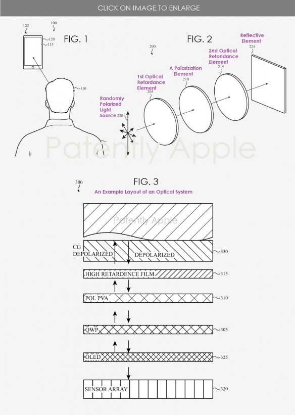 苹果新专利公布:戴墨镜也能看清iPhone屏幕显示内容