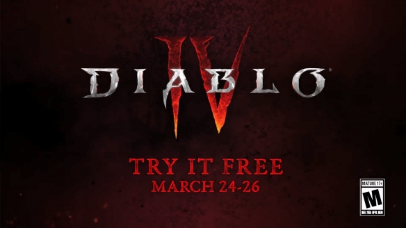 《暗黑破坏神4》新宣传短片释出：公测将于3月24日开启