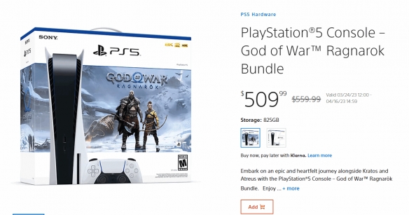 3502元！PS5《战神5》捆绑包官方限时促销已开启！