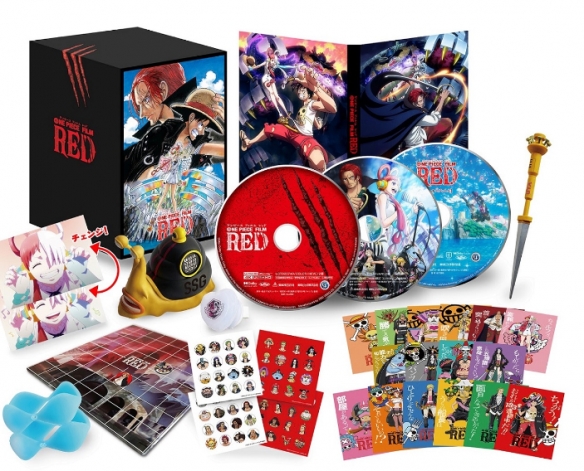 《海贼王：红发歌姬》4K蓝光大碟内容物首度曝光！