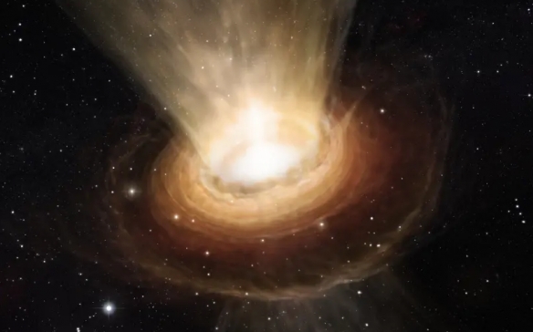 超300亿倍太阳质量的黑洞现身:有史以来最大黑洞之一