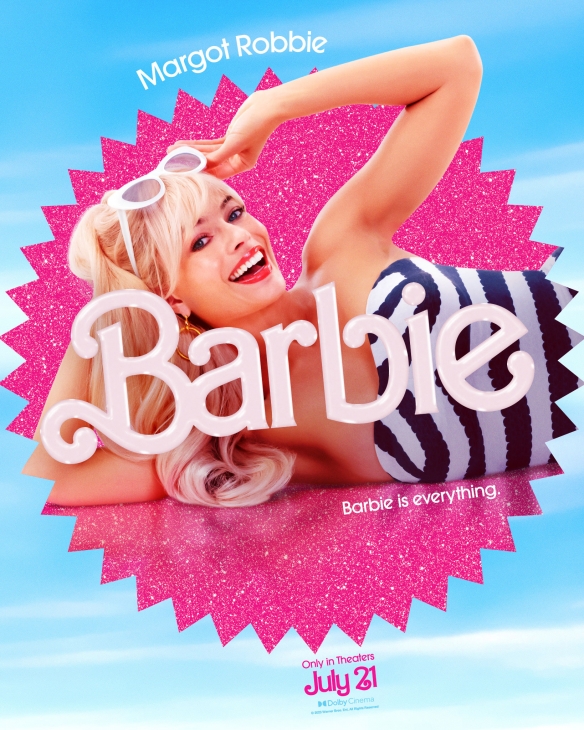 真人电影《芭比》发布一组角色海报 7月21日北美上映