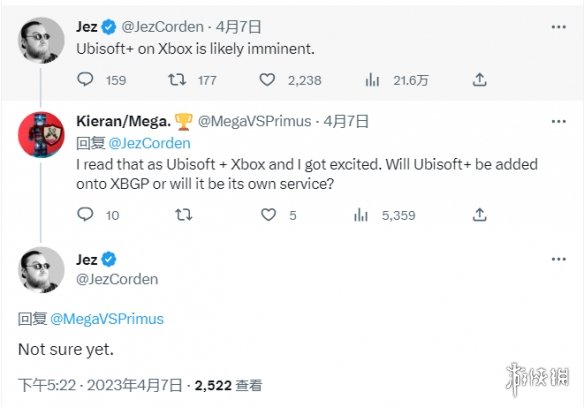 Ubisoft+订阅服务即将登陆Xbox 可畅享育碧旗下游戏
