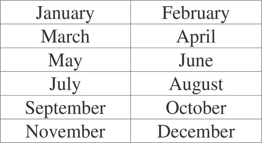 一月到十二月的英文？怎样熟记月份的单词，巧记方法来了