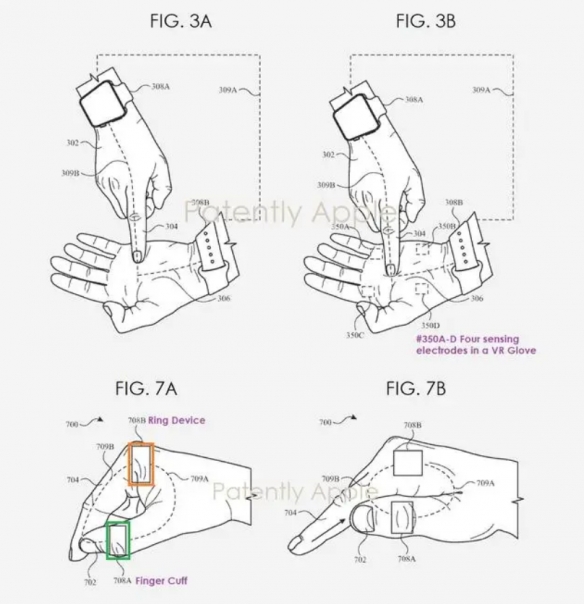 苹果智能戒指专利曝光！通过手势在虚拟环境实现操作