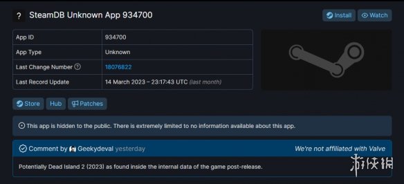 《死亡岛2》后台配置文件显示游戏未来或登陆Steam！