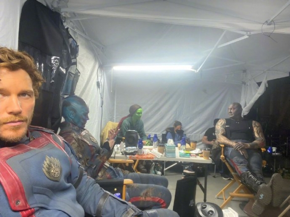 《银河护卫队3》曝幕后视频、照片 主角们各显沙雕！