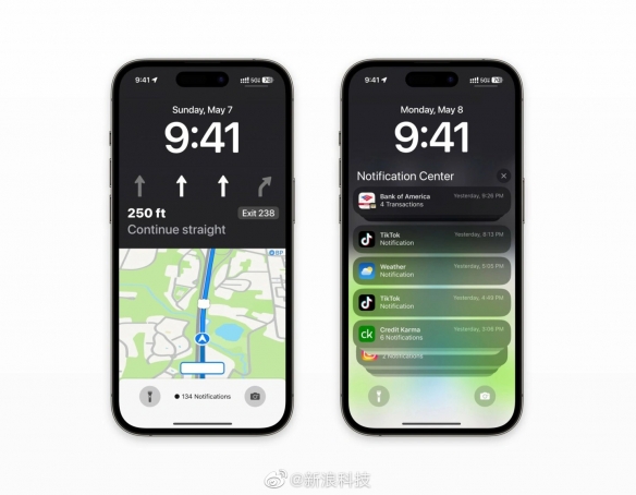 iOS17全新地图导航锁屏界面曝光！还能显示所有通知
