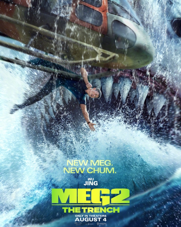 《巨齿鲨2：深渊》首支中文预告公开！8月正式上映