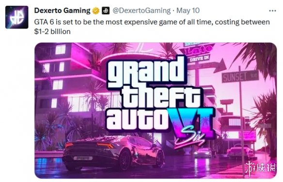 历史最贵游戏！《GTA6》成本将在10亿至20亿美元之间
