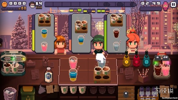 像素风咖啡店员模拟游戏《Pixel Cafe》上架Steam！
