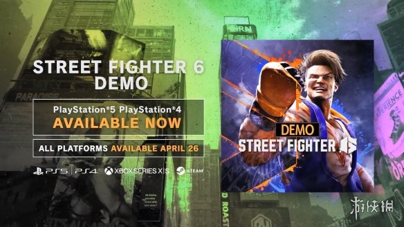 《街头霸王6》网络对战大厅演示公开！还能玩老游戏