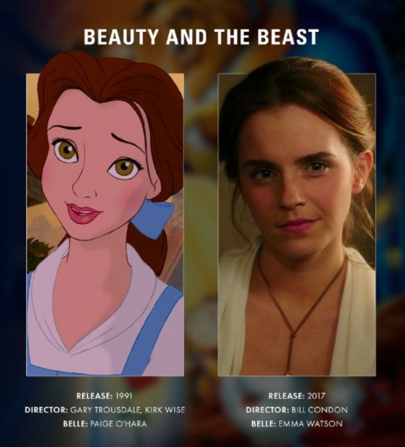 你最喜欢哪一个？6位迪士尼公主电影真人与动画对比